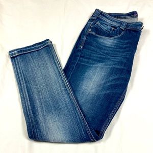 Vigoss collection junior women’s straight cut blue jeans size 9